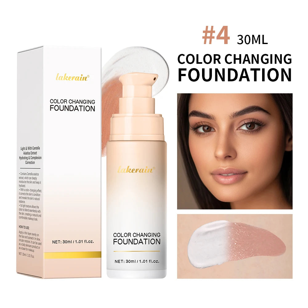 Color-Changing 4-in-1 Skin Tone Adjusting Foundation with SPF 30