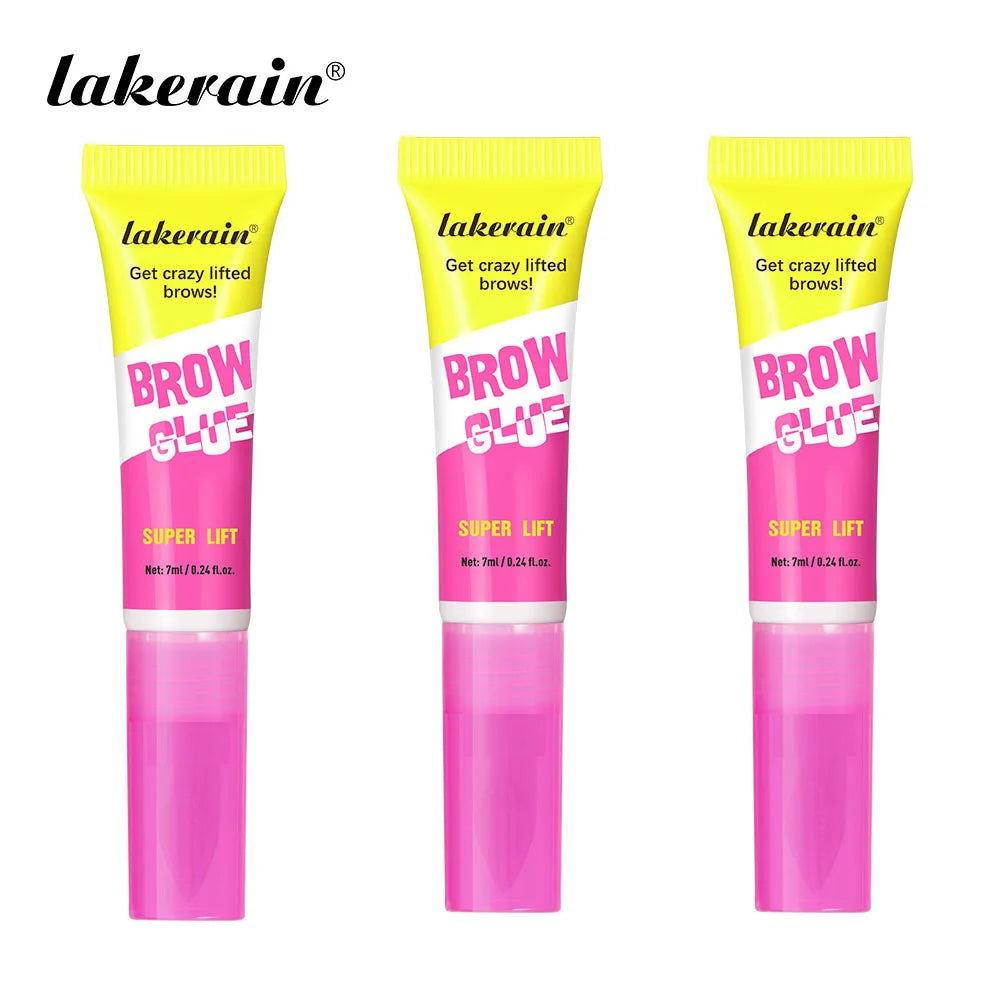 Long-Lasting Eyebrow Lamination Styling Gel with Built-In Comb