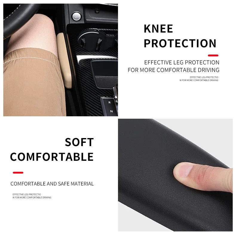 Ergonomic Car Knee Support Pad for Console and Door Armrest