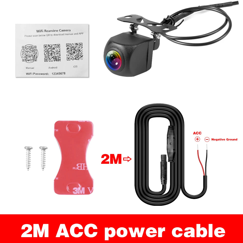 Wireless HD WiFi Vehicle Backup Camera for Android and iOS