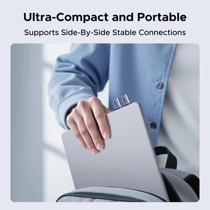USB A Male to USB C Female OTG Adapter Converter - 6