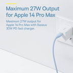 USB-C to Lightning 20W Fast Charging Liquid Silicone Cable