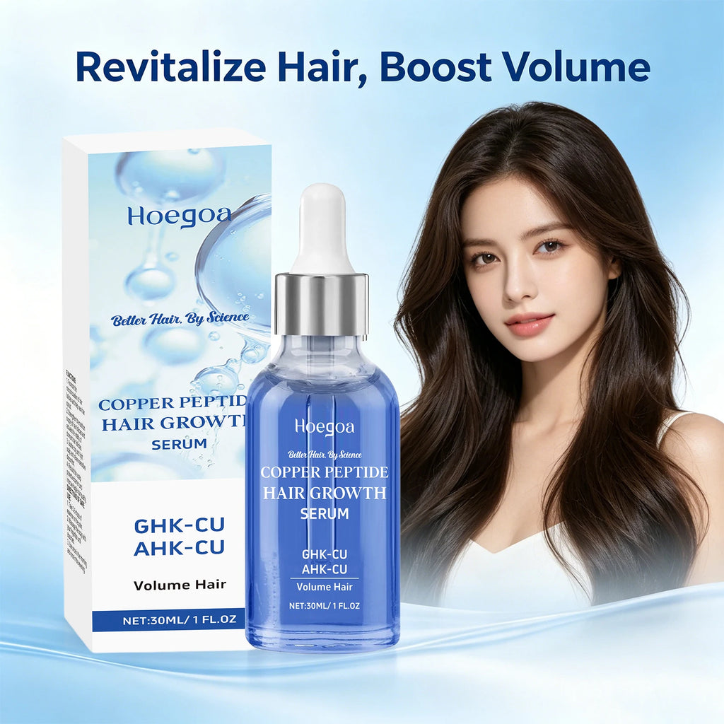Copper Peptide Hair Serum for Dry Damaged Hair