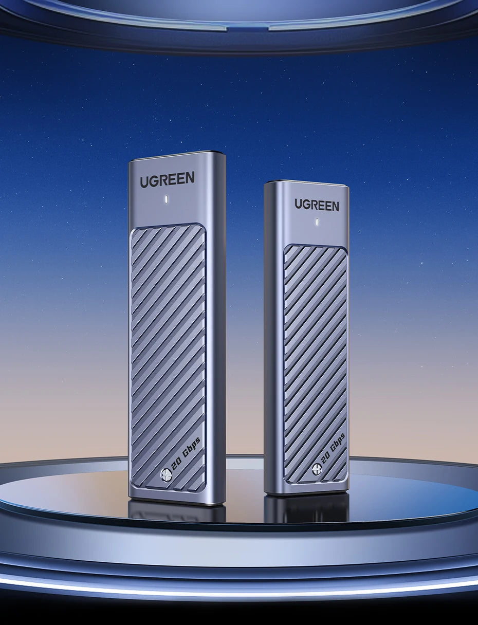 20Gbps M.2 NVMe and SATA SSD Dual Protocol External Enclosure