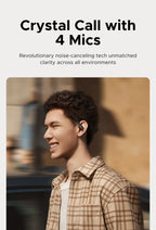 Open-Ear Wireless Bluetooth Sport Earbuds with Charging Case