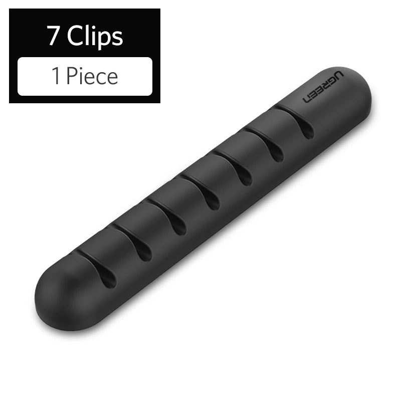 Flexible Silicone Cable Management Clips for Desk