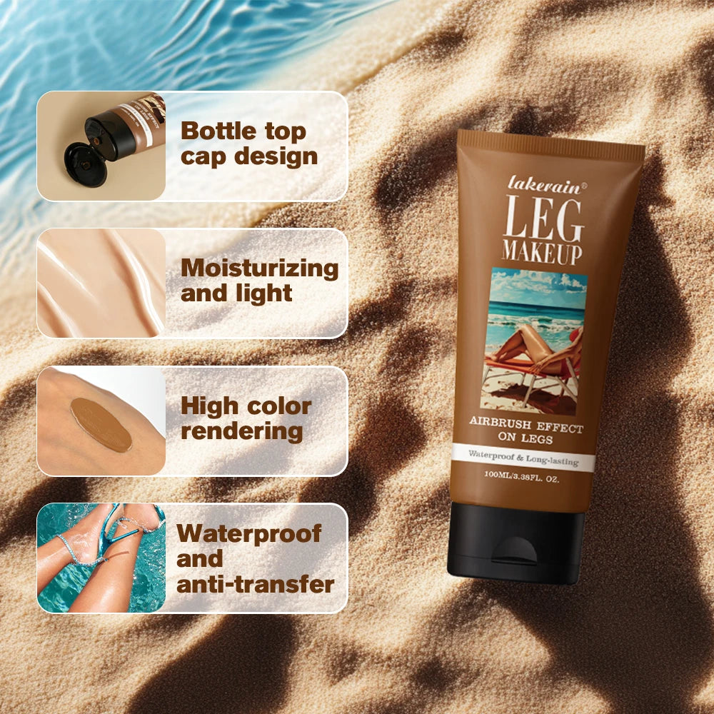 Waterproof Leg Makeup Foundation for Even Skin Tone