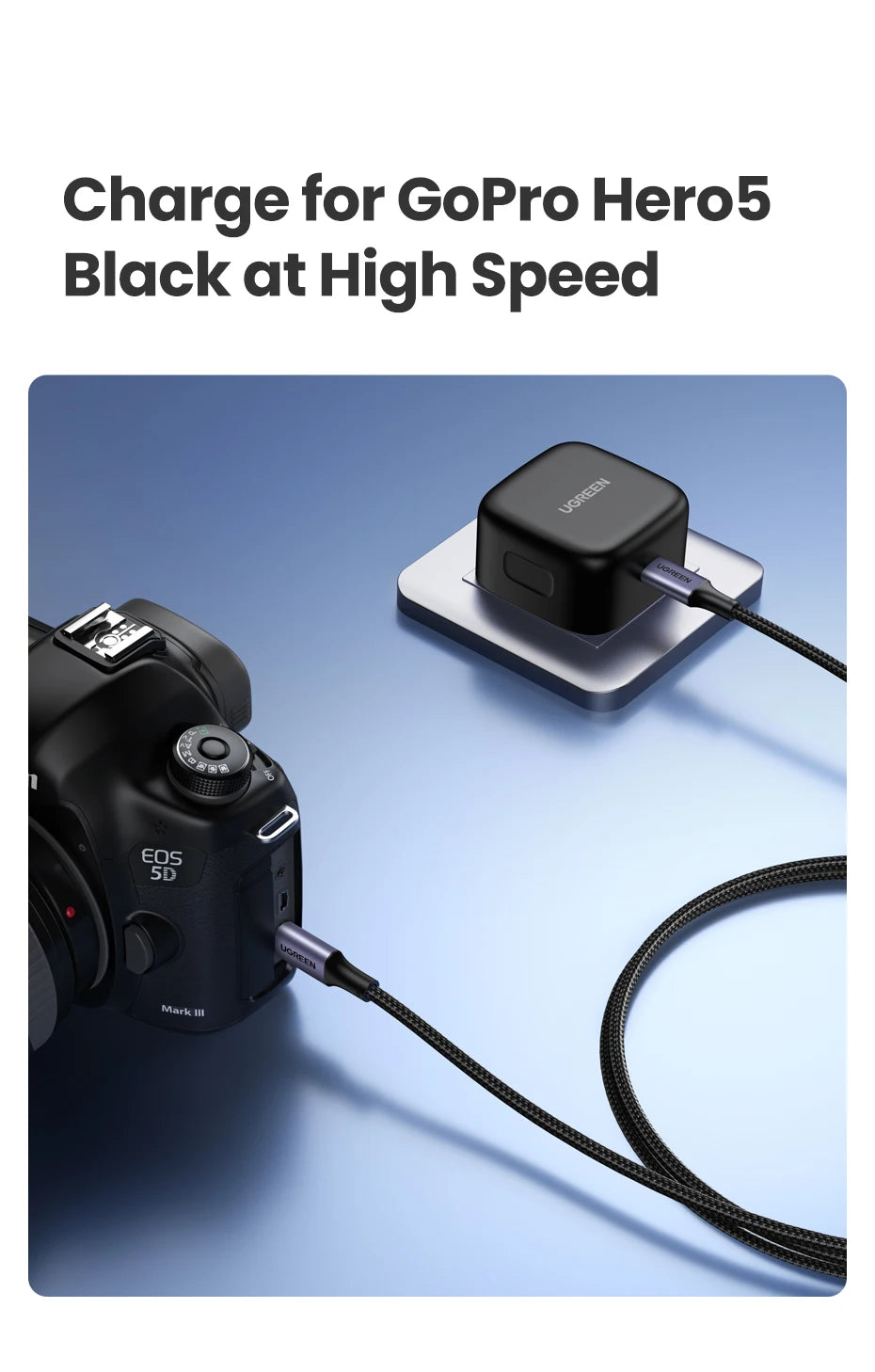 100W USB-C to USB-C Fast Charging and Data Sync Cable