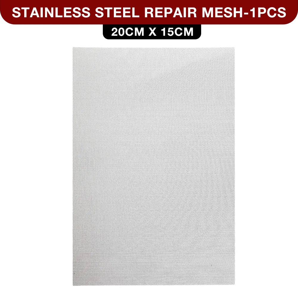 Stainless Steel Mesh for Car Bumper and Plastic Repair - 10