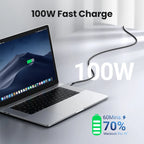 100W USB-C to USB-C Fast Charging and Data Sync Cable