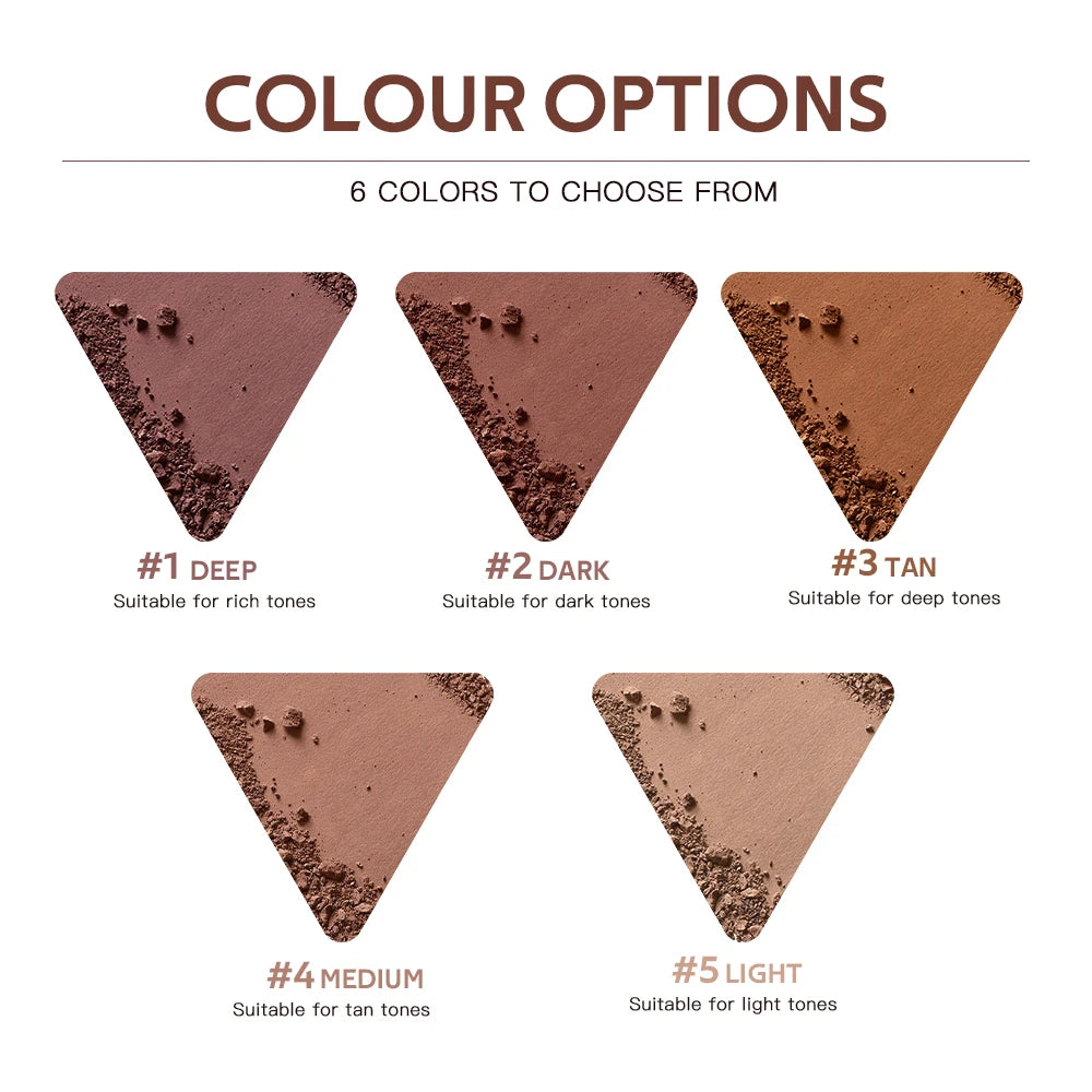 Matte Bronzer Contour Powder for Face Sculpting - 22