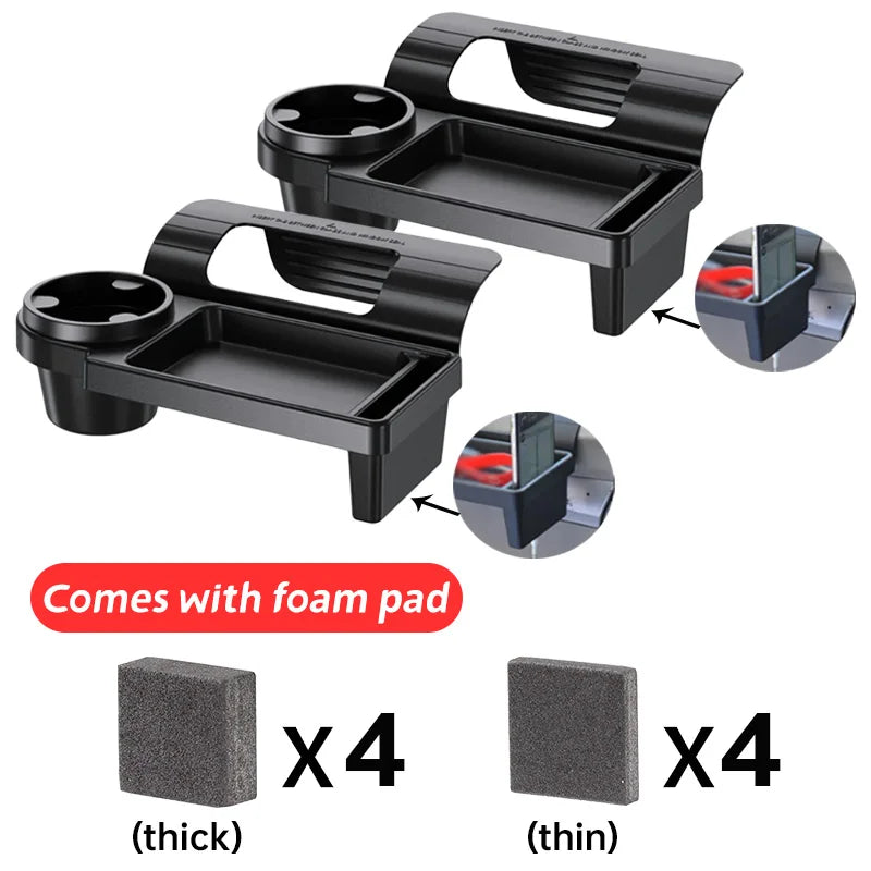 Car Window Hanging Cup Holder and Phone Organizer