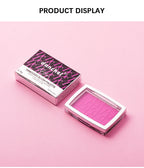 Matte Embossed Powder Blush Palette for Natural Cheek Color