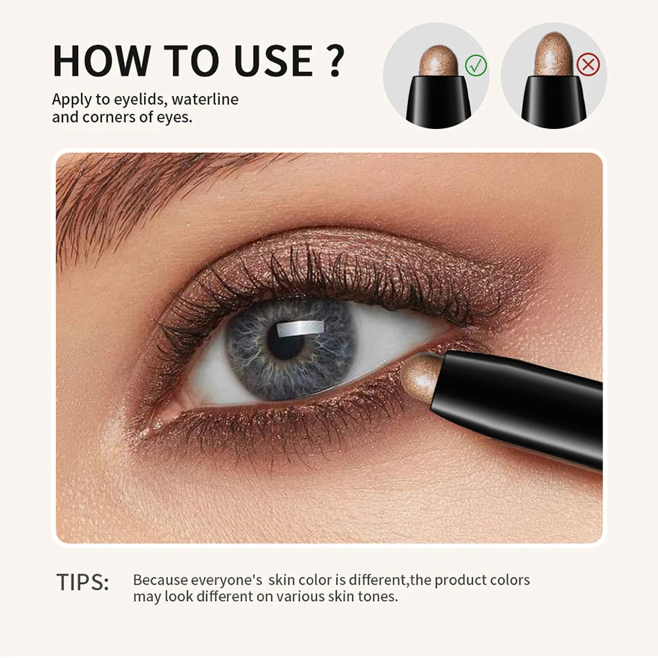 Longwear Waterproof Cream Eyeshadow Pencil