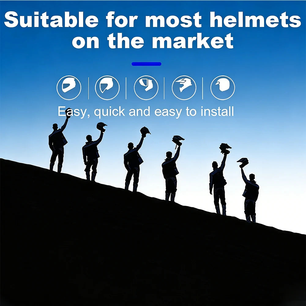 BT11 Bluetooth 5.0 Wireless Motorcycle Helmet Headset Hands-Free Kit