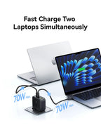 140W USB-C GaN Fast Charger for Laptops and Smartphones