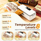 Rechargeable Portable Food Bag Sealer with Cutter