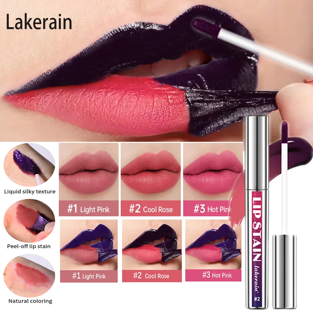 Peel-Off Long-Lasting Waterproof Lip Stain - 1