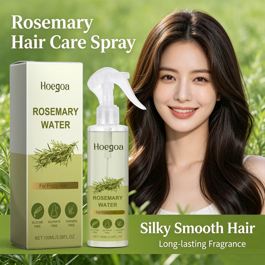 Rosemary Strengthening Hair Spray for Oil Control and Frizz