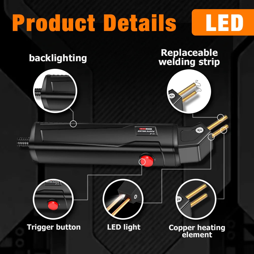 Hot Stapler Plastic Welding Repair Kit for Car Bumpers