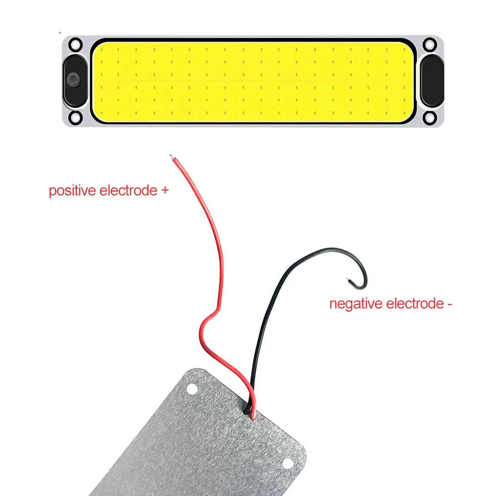 12V 24V COB LED Interior Reading Light Panel for Vehicles