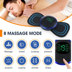 Portable Electric Muscle Massage Patch with Remote