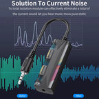 3.5mm Aux Ground Loop Noise Isolator for Car and Home Audio