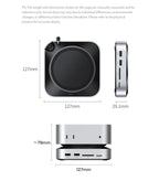 11-in-1 Docking Station for Mac Mini M4 with M.2 SSD Enclosure