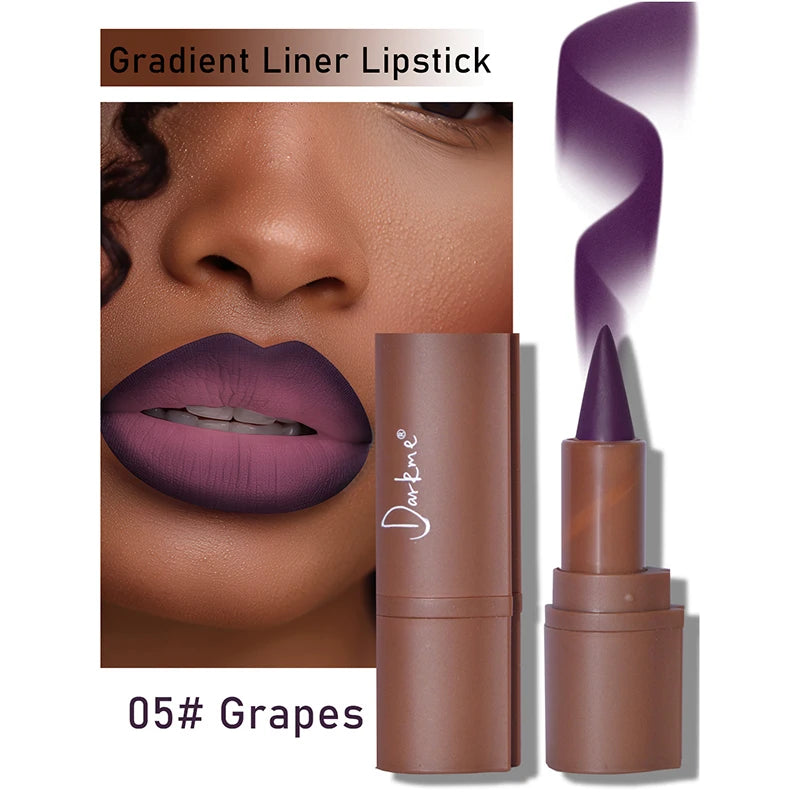 Matte Velvet Lip Liner Crayon for Long-Lasting Defined Lips - 14