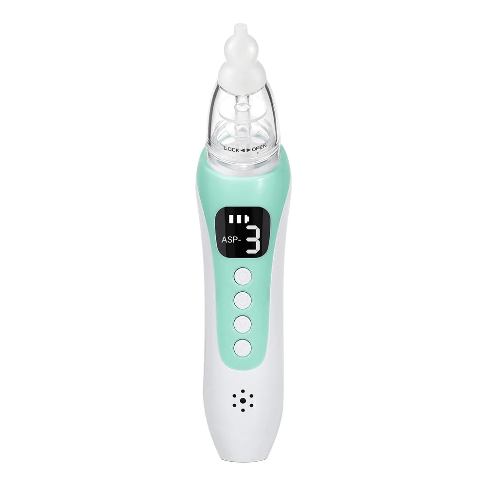 Electric Baby Nasal Aspirator with 3 Suction Levels and Music