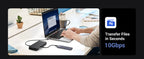9-in-1 Dual 4K 60Hz DisplayLink Docking Station for Laptop