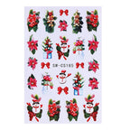 Christmas Cartoon Nail Art Decals