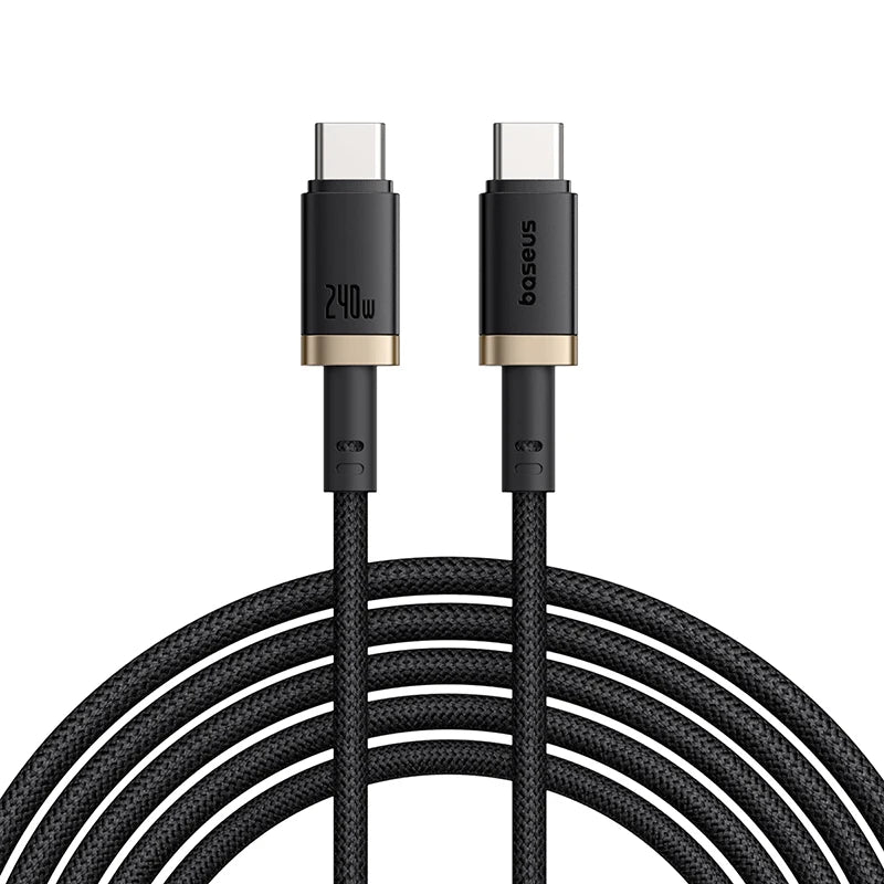240W USB-C to USB-C Fast Charging and Data Sync Cable
