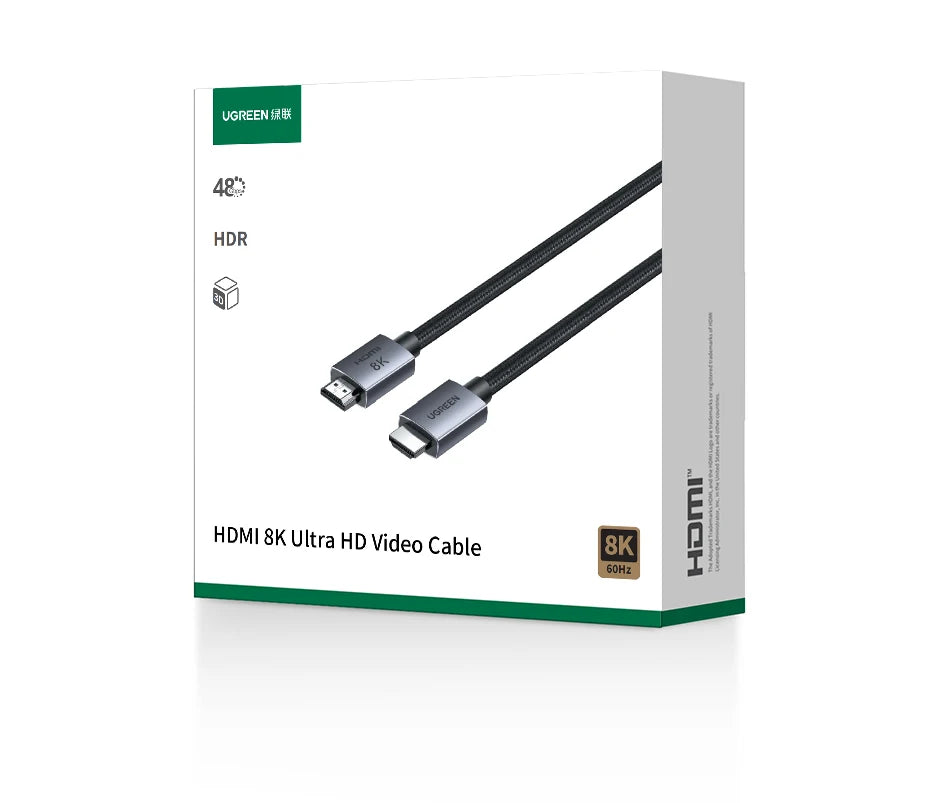 8K Ultra High Speed HDMI 2.1 Cable 48Gbps