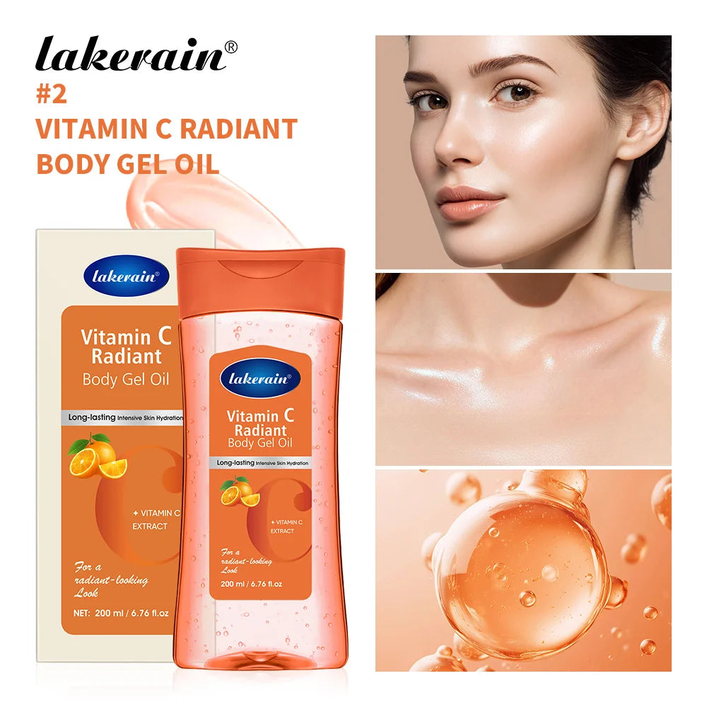Radiant Body Gel Oil for Skin Hydration and Glow