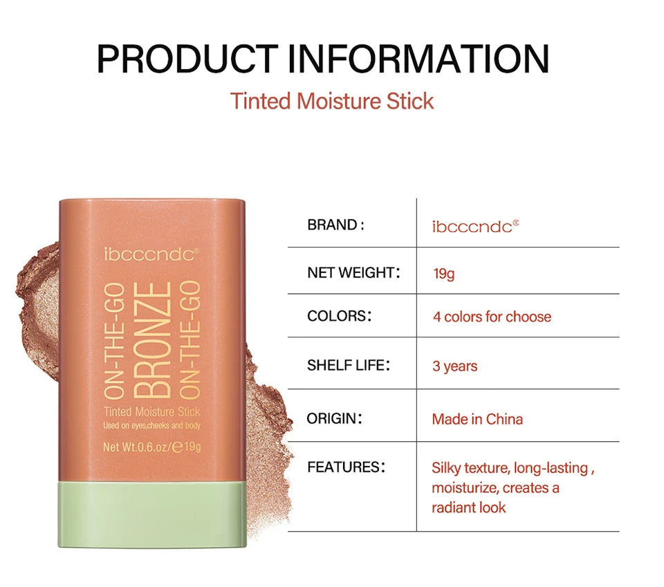 Multi-Purpose Cream Bronzer and Highlighter Stick - 15