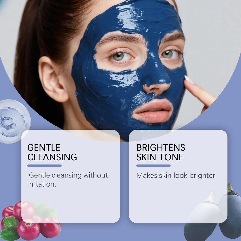Moroccan Blue Nila Powder for Face Brightening and Cleansing