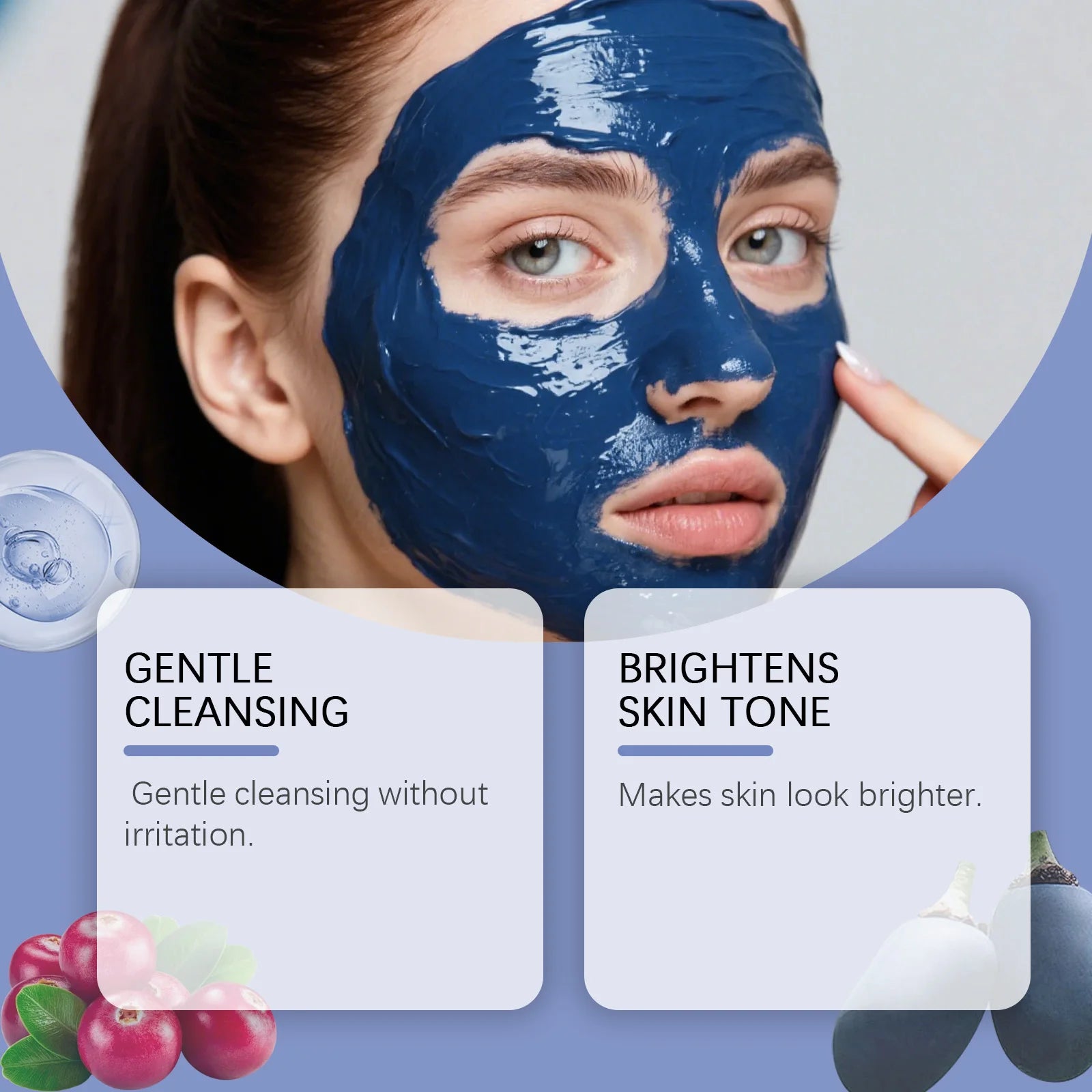 Moroccan Blue Nila Powder for Face Brightening and Cleansing - 8