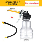 250ml Manual Pump Oiler Bottle High Pressure Lubrication Spray Can