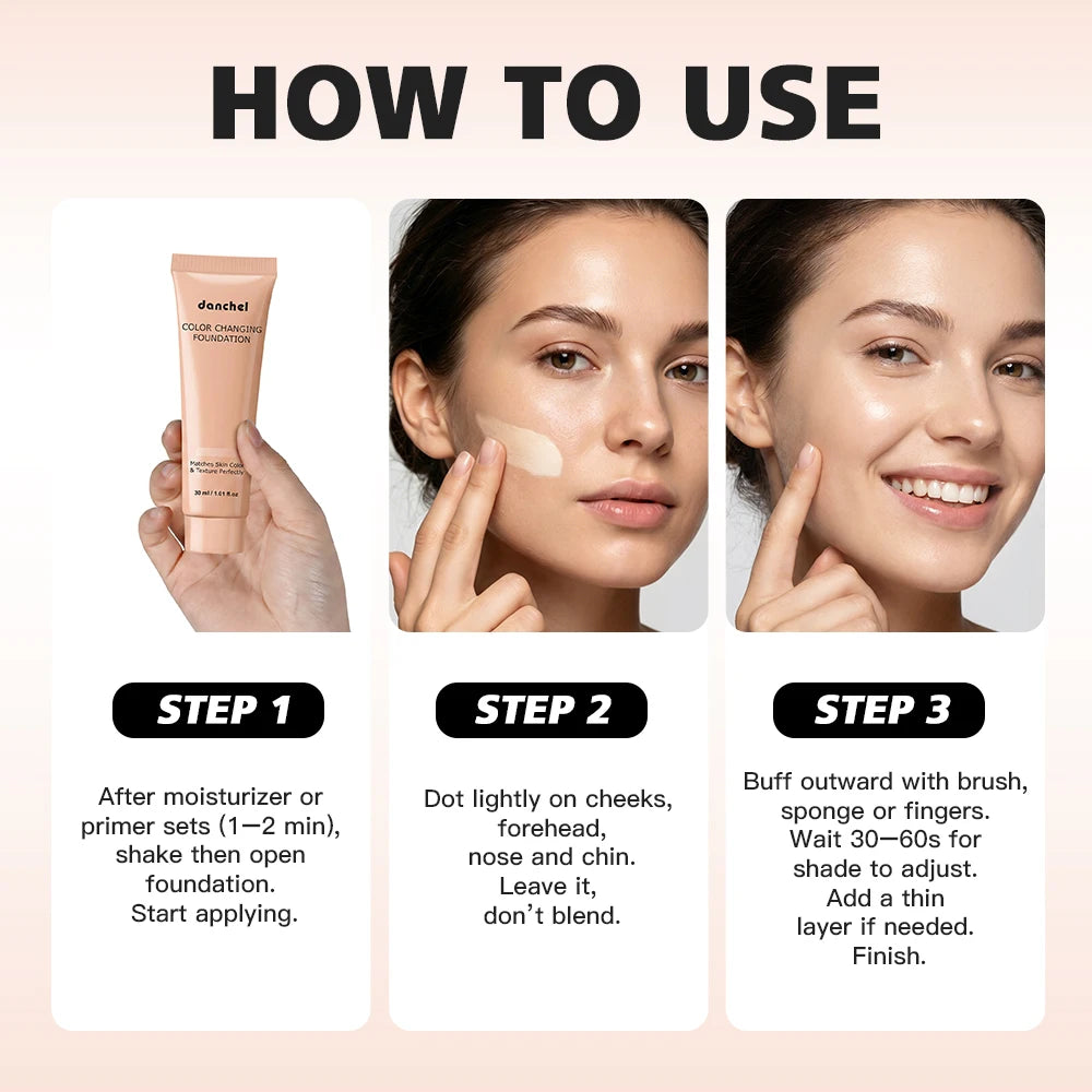 Color Adapting Hydrating Foundation for Flawless Skin