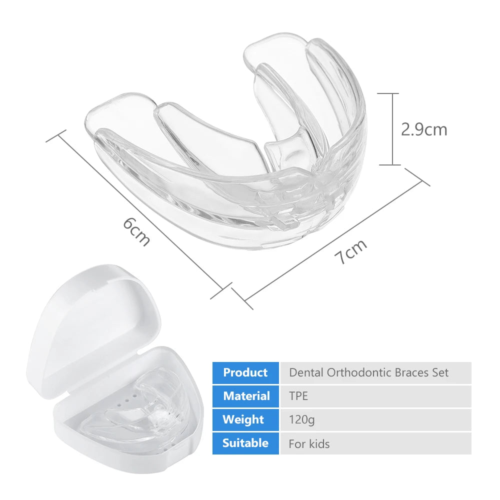 3-Stage Kids Dental Orthodontic Alignment Trainer and Retainer Set - 9