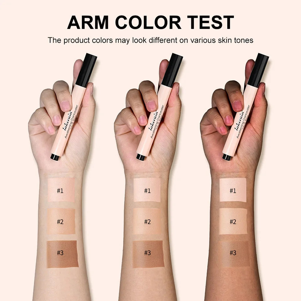 Waterproof Concealer Click Pen for Brightening and Full Coverage