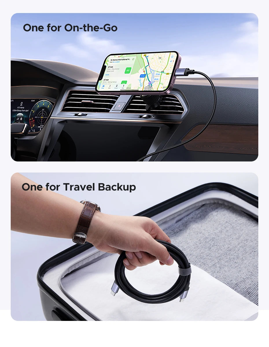 240W USB-C to USB-C Fast Charging and Data Sync Cable