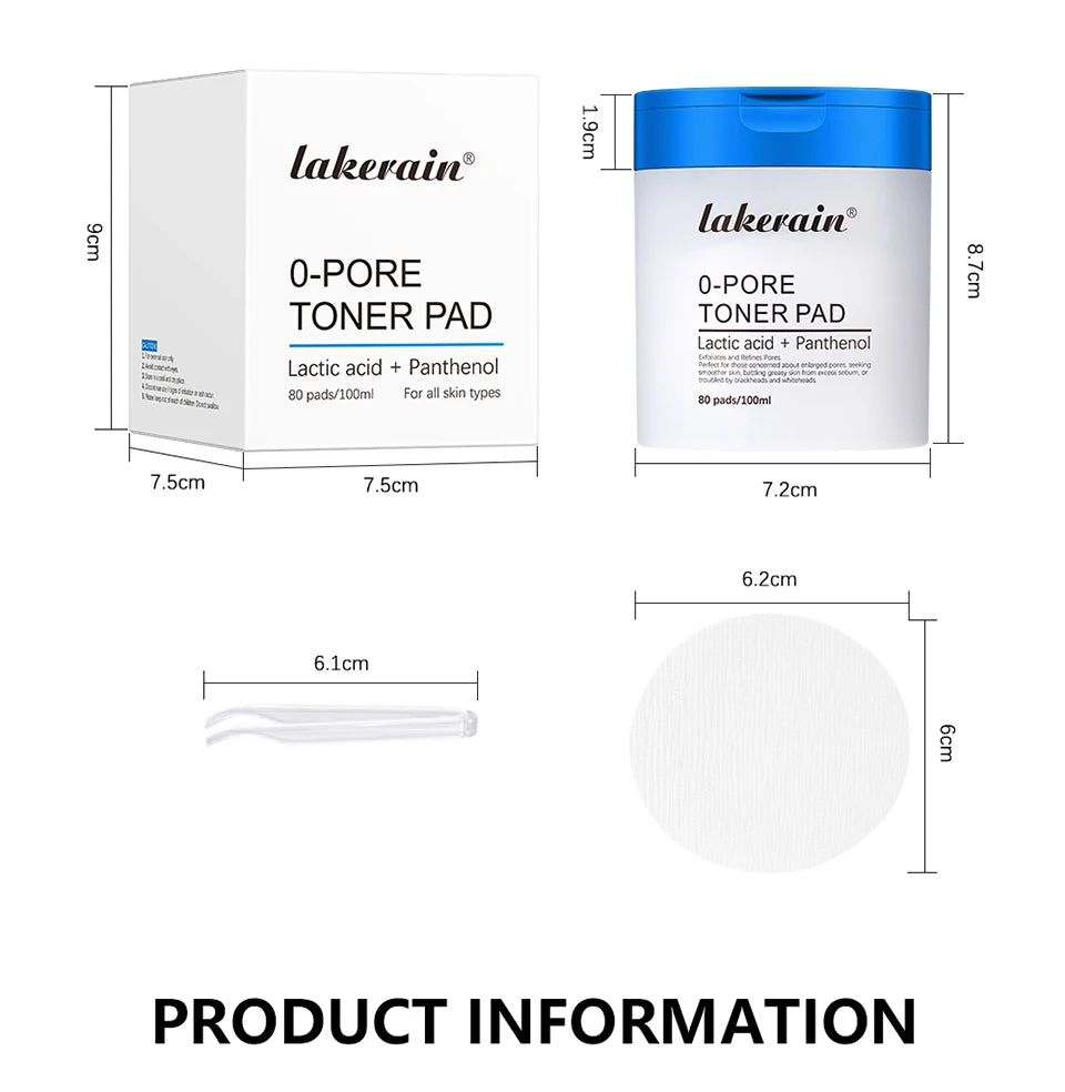 Hydrating Toner Pad and Peptide Facial Serum Skincare Set - 15