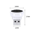 5V USB LED Mini Ambient Atmosphere Light for Car Home and Office