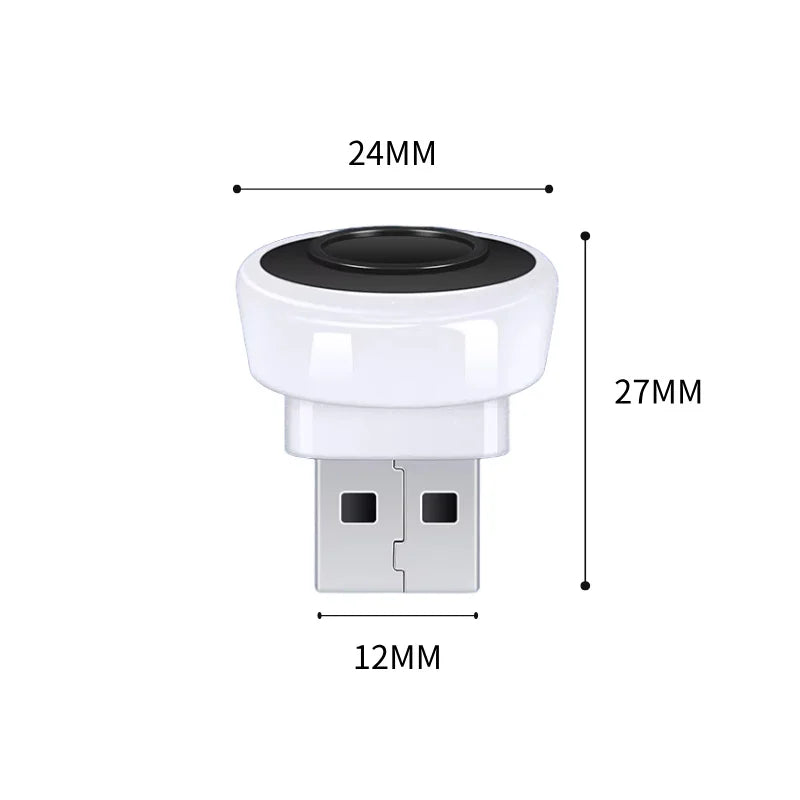 5V USB LED Mini Ambient Atmosphere Light for Car Home and Office