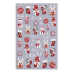 Christmas Cartoon Nail Art Stickers