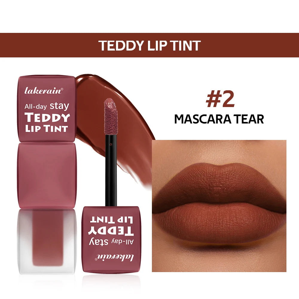 Waterproof Long-Lasting Matte Teddy Lip Tint - 24