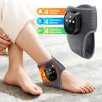 Heated Vibration Ankle Massager for Pain Relief and Relaxation