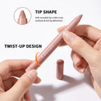 Waterproof Matte Lip Liner Pencil for Long-Lasting Contouring